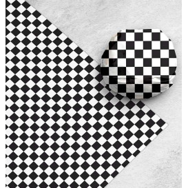 Graspapier inpakvellen zwart 28x33cm (4000 stuks)