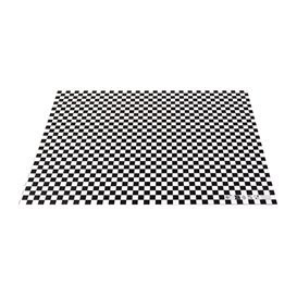Graspapier inpakvellen zwart 31x38cm (1000 stuks) 