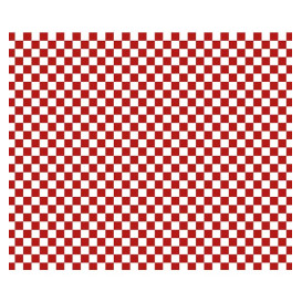 Graspapier inpakvellen rood 28x33cm (4000 stuks)