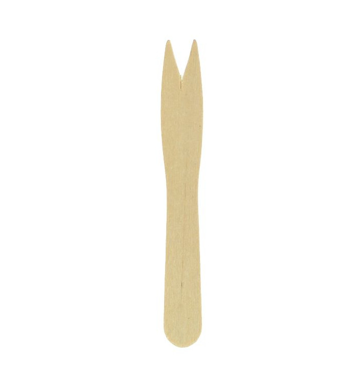 Houten vleespennen Snaks Natural 8,5cm (1000 stuks) Houten vleespennen Snaks Natural 8,5cm (1000 stuks)