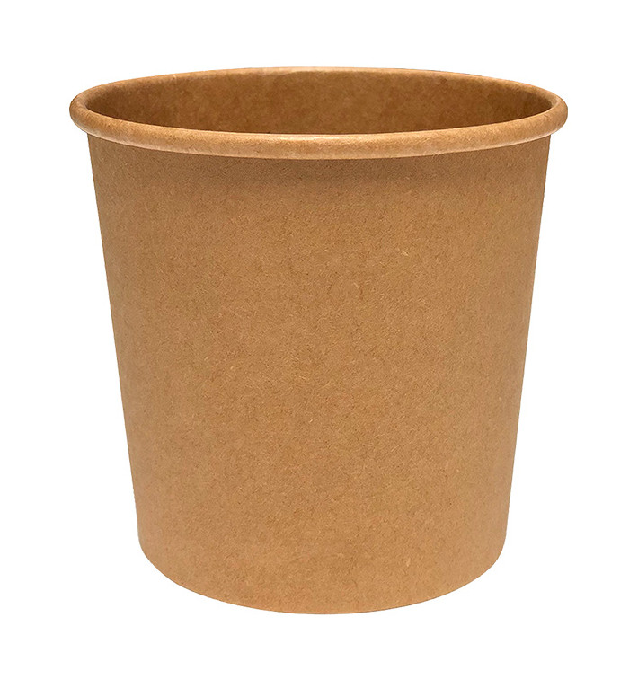 Kraft Kartonnen Pot 12Oz/350ml (25 Stuks) Kraft Kartonnen Pot 12Oz/350ml (25 Stuks)