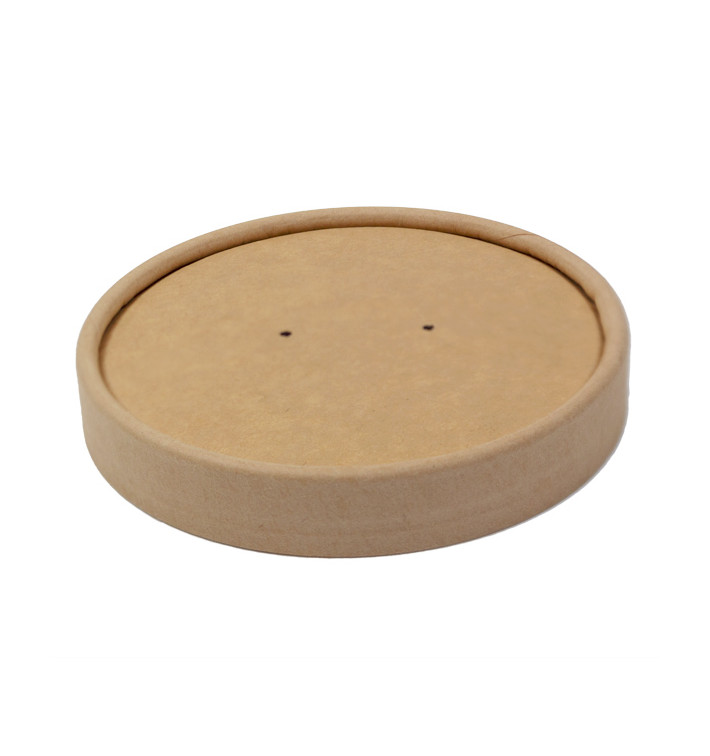 Kraft Kartonnen Deksel voor 16Oz/450ml Kartonnen Pot (50 stuks) Kraft Kartonnen Deksel voor 16Oz/450ml Kartonnen Pot (50 stuks)