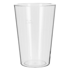 Plastic Pint glas PS Herbruikbaar 420ml (5 stuks) 