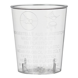 Plastic PS Shotje Geïnjecteerde glascider 20 ml (2700 stuks)