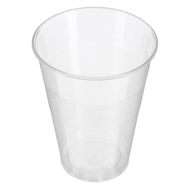 Plastic PP beker transparant 350ml (50 stuks) 