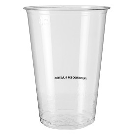 Stof gebaseerd op Maizena PLA beker  Bio transparant 230ml (100 stuks) 
