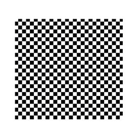 Graspapier inpakvellen “Vichy” zwart 28x31cm (1000 stuks) 