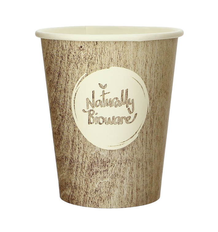 Papieren beker PLA "Biologisch" Eco-Vriendelijk 9 Oz/270ml Ø8,0cm (50 stuks) Papieren beker PLA "Biologisch" Eco-Vriendelijk 9 Oz/270ml Ø8,0cm (50 stuks)