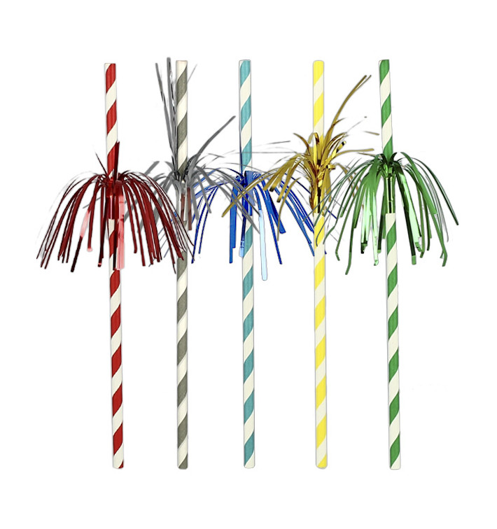 Papieren rechte rietjes Palmen Ø0,6cm 24cm (1.000 stuks) Papieren rechte rietjes Palmen Ø0,6cm 24cm (1.000 stuks)