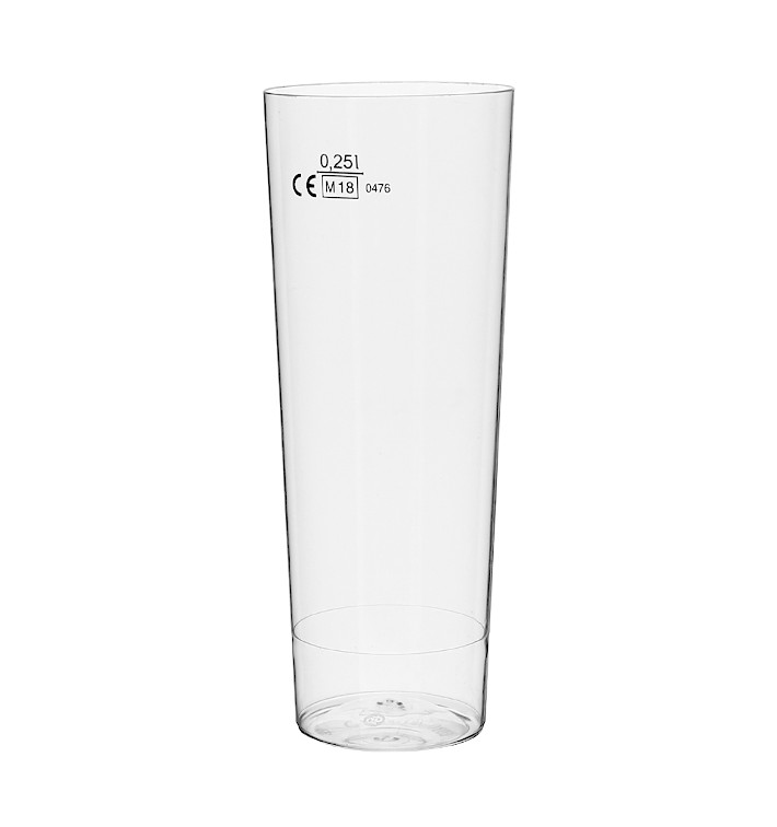 Plastic Collins PS glas "Moon" transparant 300ml (490 stuks) Plastic Collins PS glas "Moon" transparant 300ml (490 stuks)