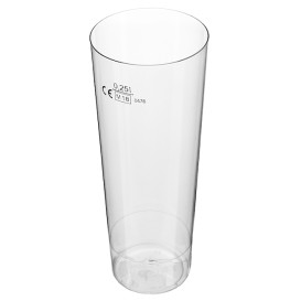 Plastic Collins PS glas "Moon" transparant 300ml (490 stuks)
