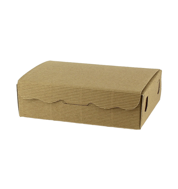 Papier bakkerij doos kraft 20x13x5,5cm 1000g (100 stuks) Papier bakkerij doos kraft 20x13x5,5cm 1000g (100 stuks)