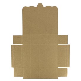 Papier bakkerij doos kraft 20x13x5,5cm 1000g (100 stuks) 
