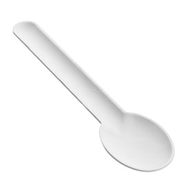 Suikerriet Lepel Wit 16cm (1.000 stuks)