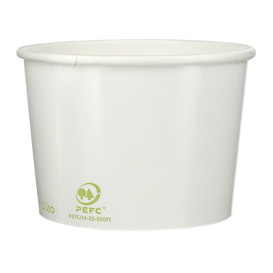 Papieren ijs Container Eco-Vriendelijk 260ml (1.320 stuks)