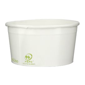 Papieren ijs Container Eco-Vriendelijk 140ml (2100 stuks)