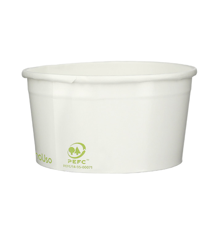 Papieren ijs Container Eco-Vriendelijk 140ml (60 stuks) Papieren ijs Container Eco-Vriendelijk 140ml (60 stuks)