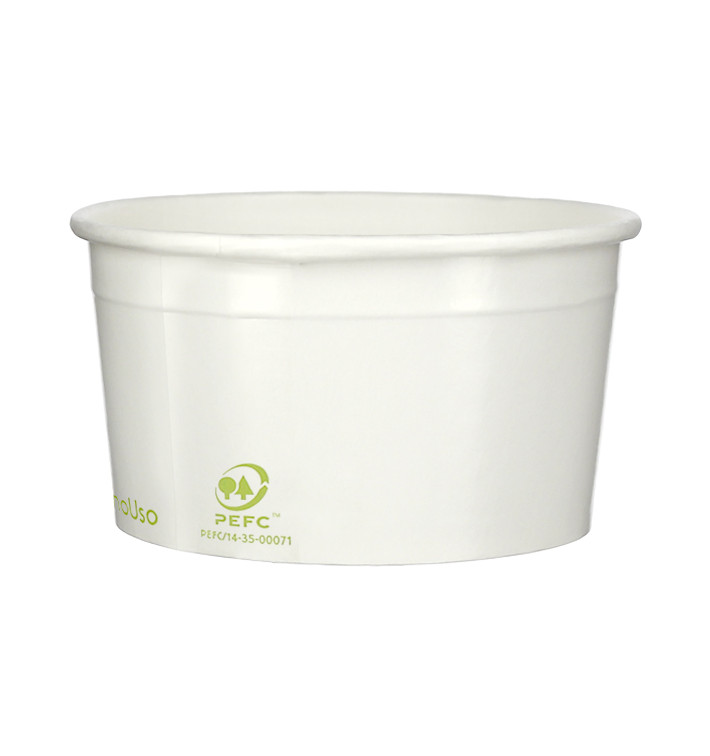 Papieren ijs Container Eco-Vriendelijk 175ml (2.000 stuks) Papieren ijs Container Eco-Vriendelijk 175ml (2.000 stuks)