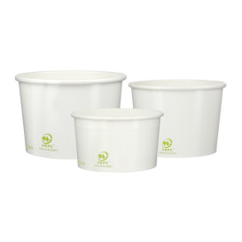 Papieren ijs Container Eco-Vriendelijk 100ml (2600 stuks)