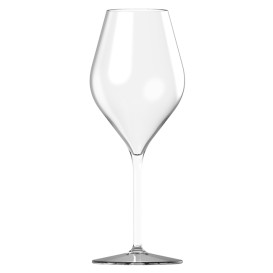 Plastic herbruikbaar glas Wijn “Supreme” Tritan Transparant 380ml (1 stuk) 