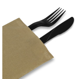 Enveloppe Bestekhouder met Servet Kraft (100 stuks)