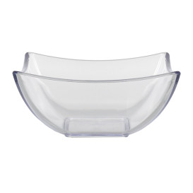 SAN "Quadrata" duurzame degustatieschaal Transparant 95ml (6 Stuks) 