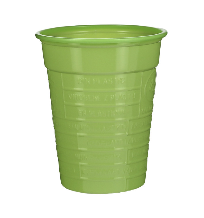 Plastic PS beker limoengroen 200ml Ø7cm (50 stuks) Plastic PS beker limoengroen 200ml Ø7cm (50 stuks)