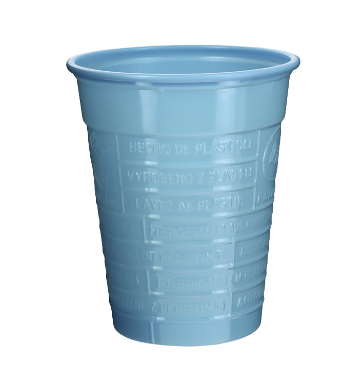 Plastic PS beker lichtblauw 200ml Ø7cm (50 stuks) Plastic PS beker lichtblauw 200ml Ø7cm (50 stuks)