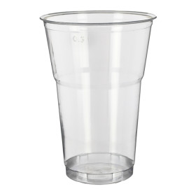 Herbruikbare PS Beker "Diamant" Kristal 350ml Ø8,0cm (25 stuks)