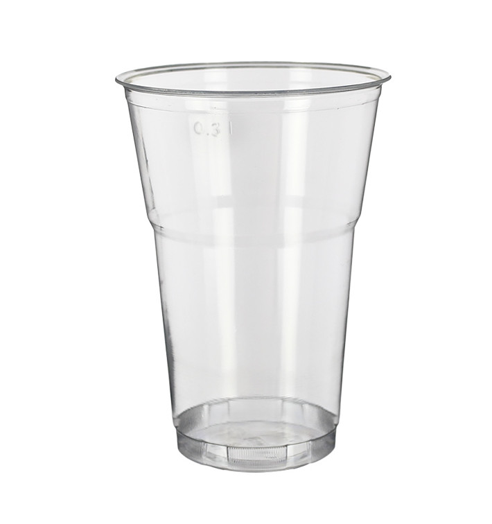 Herbruikbare PS Beker "Diamant" Kristal 350ml Ø8,0cm (400 stuks)