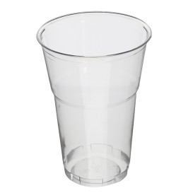 Herbruikbare PS Beker "Diamant" Kristal 350ml Ø8,0cm (400 stuks)