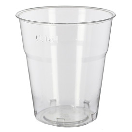 Herbruikbare PS Beker "Diamant" Kristal 200ml Ø7,2cm (375 stuks)