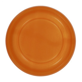 Herbruikbare Bord Economische PS Oranje Ø17cm (25 stuks) 