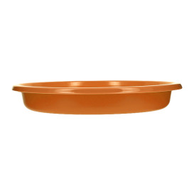 Herbruikbare Bord Diep Economische PS Oranje Ø20,5cm (25 stuks) 