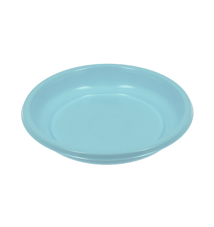 Herbruikbare Bord Diep Economische PS Licht Blauw Ø20,5cm (150 stuks) Herbruikbare Bord Diep Economische PS Licht Blauw Ø20,5cm (150 stuks)