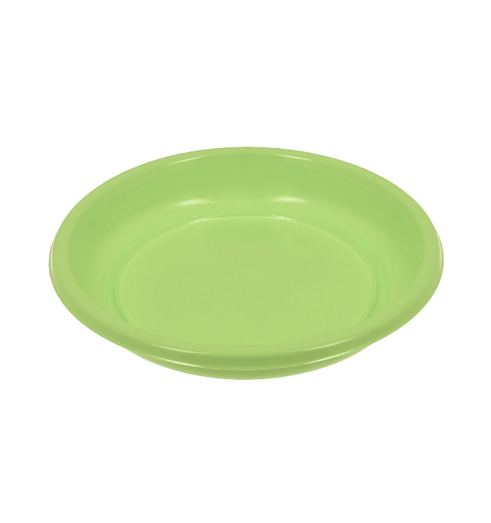 Herbruikbare Bord Diep Economische PS Geel Groen Ø20,5cm (150 stuks) Herbruikbare Bord Diep Economische PS Geel Groen Ø20,5cm (150 stuks)