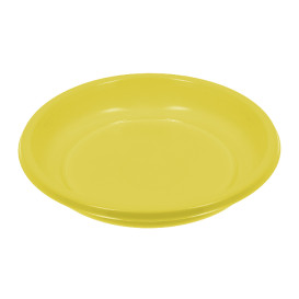 Herbruikbare Bord Diep Economische PS Geel Ø22cm (250 stuks)