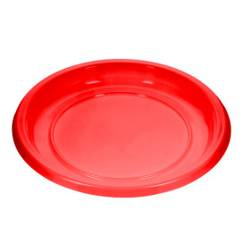 Herbruikbare Bord Economische PS Rood Ø22cm (25 stuks) 