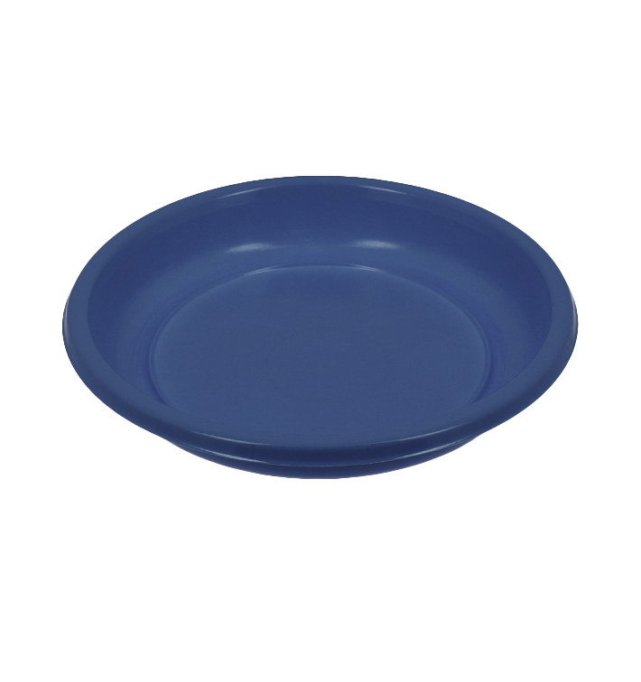 Herbruikbare Bord Diep Economische PS Donkerblauw Ø20,5cm (25 stuks) Herbruikbare Bord Diep Economische PS Donkerblauw Ø20,5cm (25 stuks)