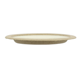 Biologisch afbreekbaar Bagasse Bord Wit Ø22,5cm (10 Stuks)