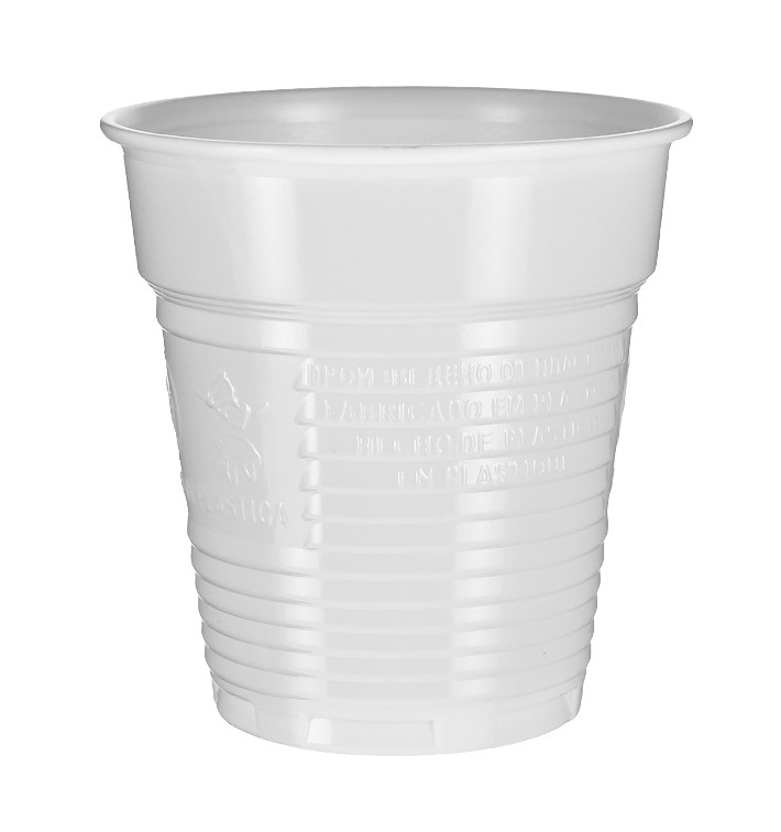 Plastic PS beker Vending wit 166ml Ø7,0cm (3.000 stuks) Plastic PS beker Vending wit 166ml Ø7,0cm (3.000 stuks)
