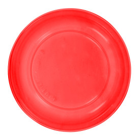 Herbruikbare Bord Economische PS Rood Ø22cm (25 stuks) 