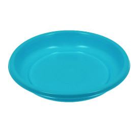 Herbruikbare Bord Economische PS Turkoois Ø20,5cm (25 stuks)