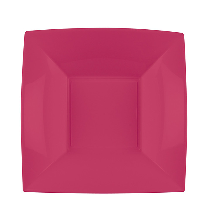 Plastic bord Plat Koraal "Nice" PP 18 cm (25 stuks) Plastic bord Plat Koraal "Nice" PP 18 cm (25 stuks)