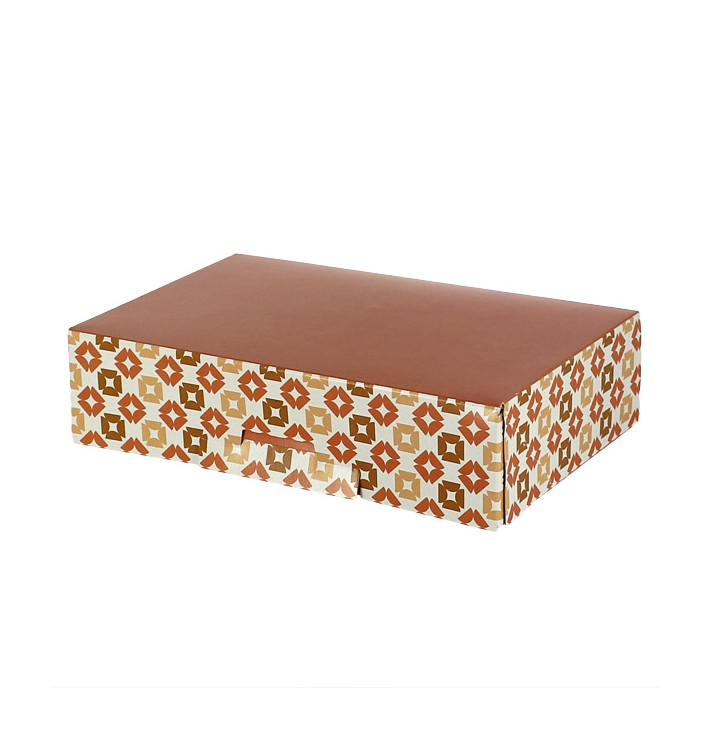 Doos voor Snoep en Chocolaatjes Koraal 19,5x13,5x5,3cm (600 stuks) Doos voor Snoep en Chocolaatjes Koraal 19,5x13,5x5,3cm (600 stuks)