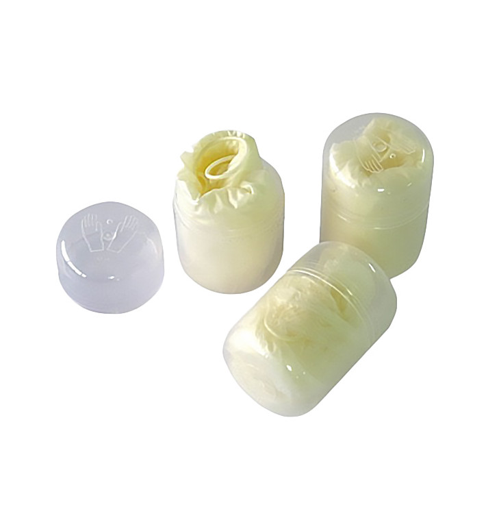 Vinenl handschoenenen Capsule transparant maat M (30 stuks) Vinenl handschoenenen Capsule transparant maat M (30 stuks)
