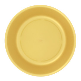 Herbruikbare Bord Durable PP Mineraal Goud Ø18cm (54 stuks)