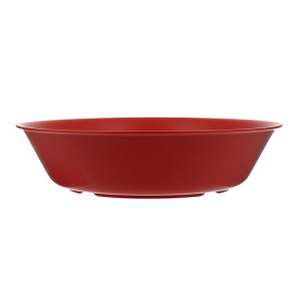 Herbruikbare Bord Durable PP Mineraal Rood Ø18cm (6 stuks)