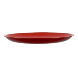 Herbruikbare Bord Durable PP Mineraal Rood Ø23,5cm (54 stuks) 