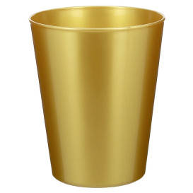 Herbruikbare Beker Durable PP Mineraal Goud 330ml (72 stuks) 